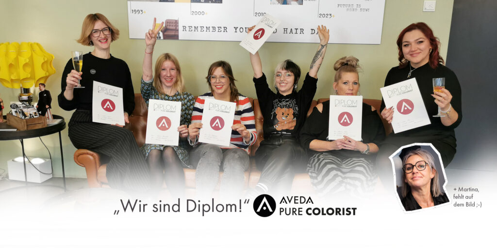 AVEDA Pure Colorist – diplomierte Schnitties!